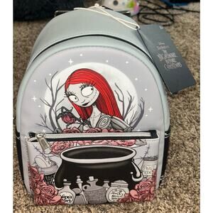 Loungefly The Nightmare Before Christmas Sally Cauldron Mini Backpack (NWT)